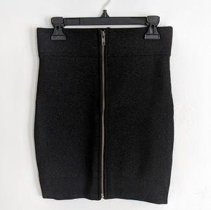 French Connection stretch knit bodycon skirt